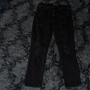Aeropostale Black Mom Jeans